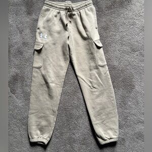 Boys khaki under armor pants